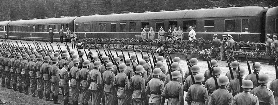Hitler Archive | The Führersonderzug, Hitler's special train
