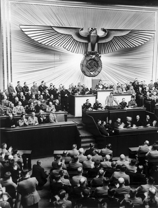 Hitler Archive | Adolf Hitler makes a speech at the Reichstag
